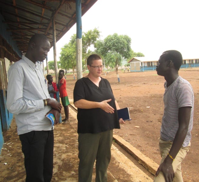Specialist Colleen Shaughnessy in Ethiopia