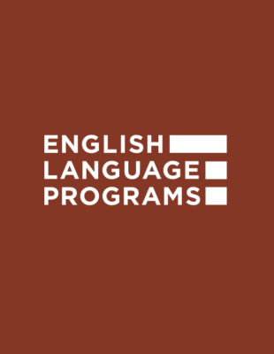English Language Programs Logo - red