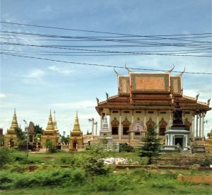 A view of Battambang.