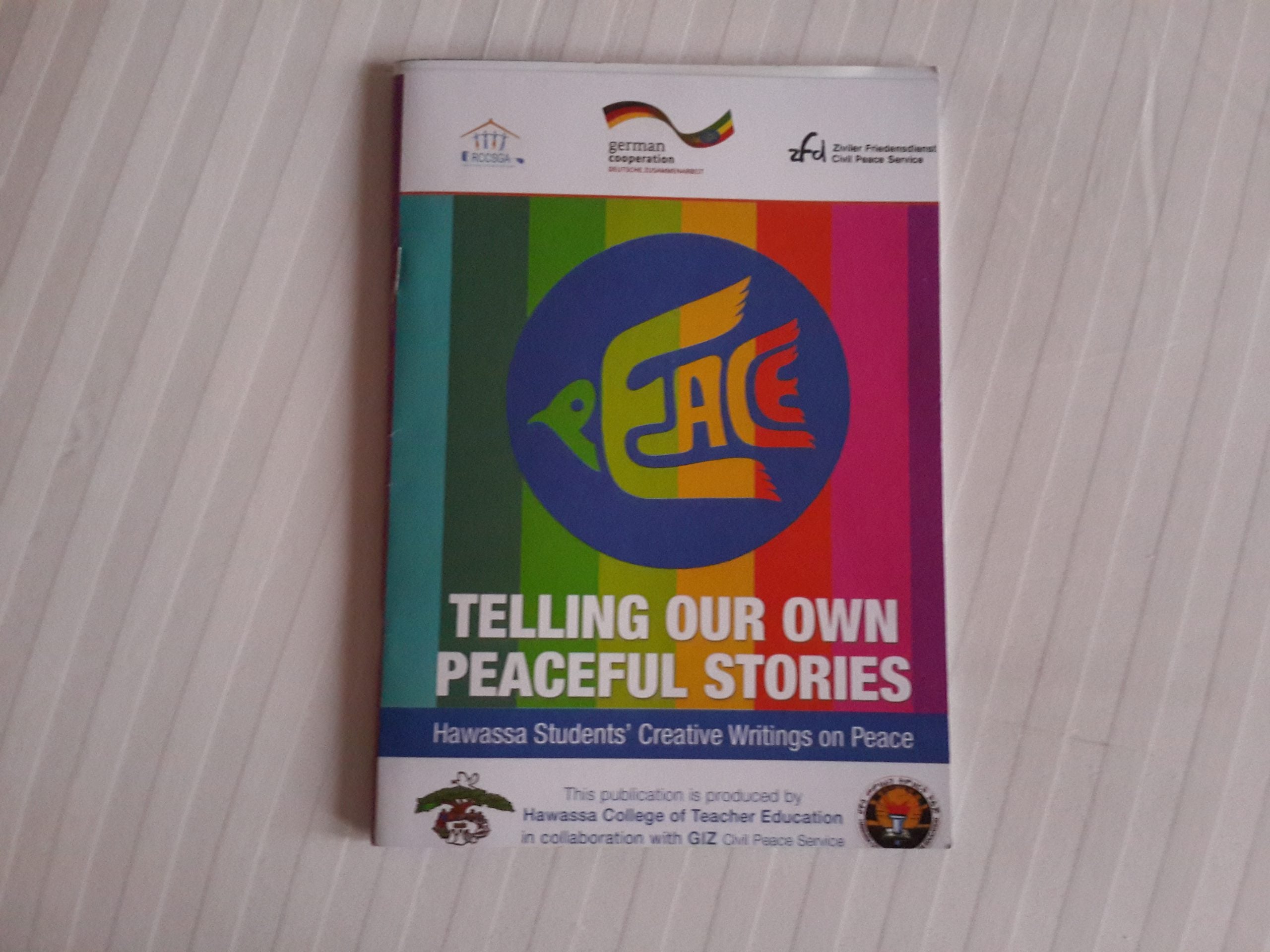 Winning student essays on peace were published in a pamphlet.