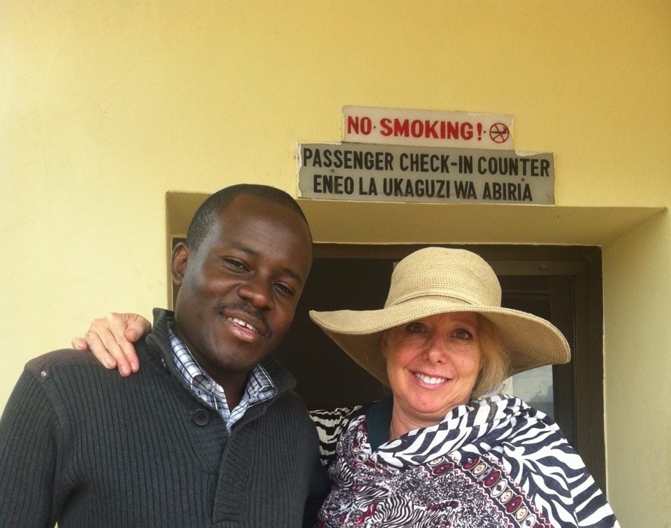 Specialist Lee Anne McIlroy in Tanzania