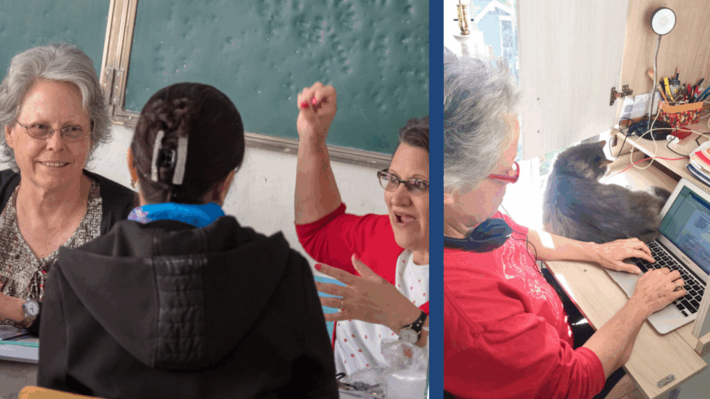 Jane George teaching