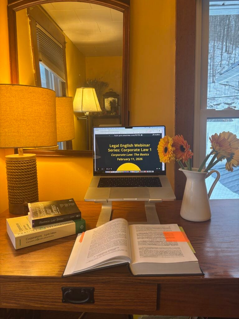 computer and legal book
